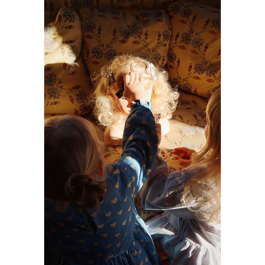 Konges Sløjd - Frisierkopf Doll Hair Salon Inkl. Haarschmuck