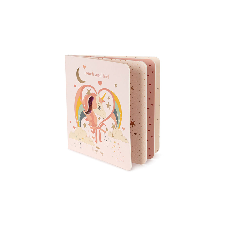 Konges Slojd – Fühlbuch „Unicorn“, Baby Pappbuch