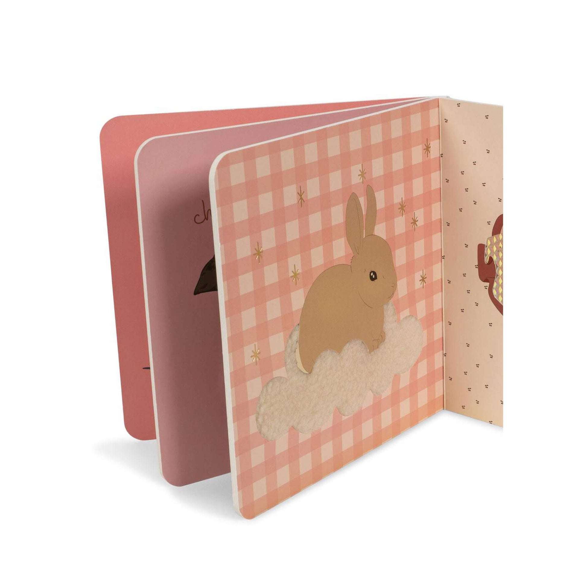 Konges Slojd – Fühlbuch „Unicorn“, Baby Pappbuch