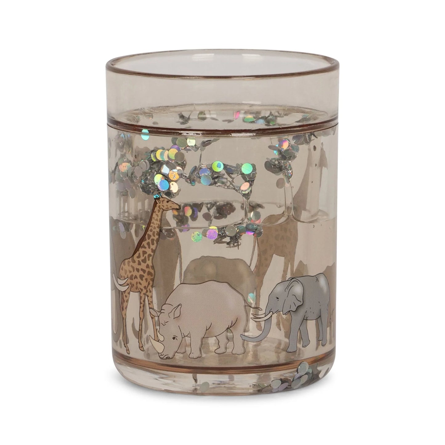 GLITZERBECHER SAFARI, 2er SET