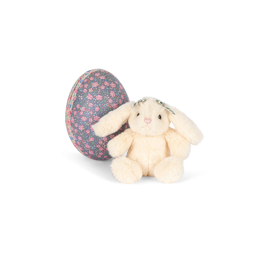 Konges Slojd - Osterei "Kyoto" mit Kuscheltier Hase