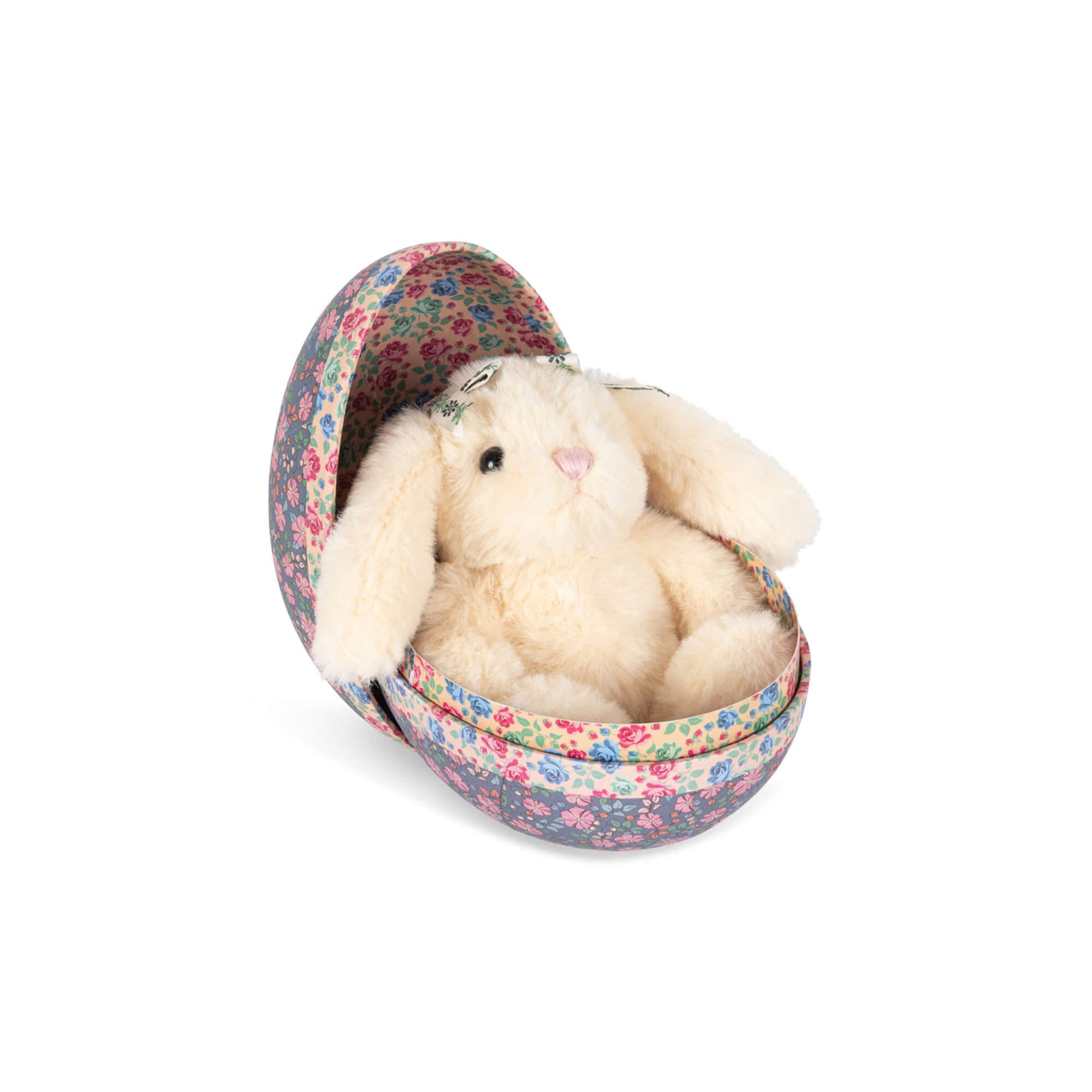 Konges Slojd - Osterei "Kyoto" mit Kuscheltier Hase