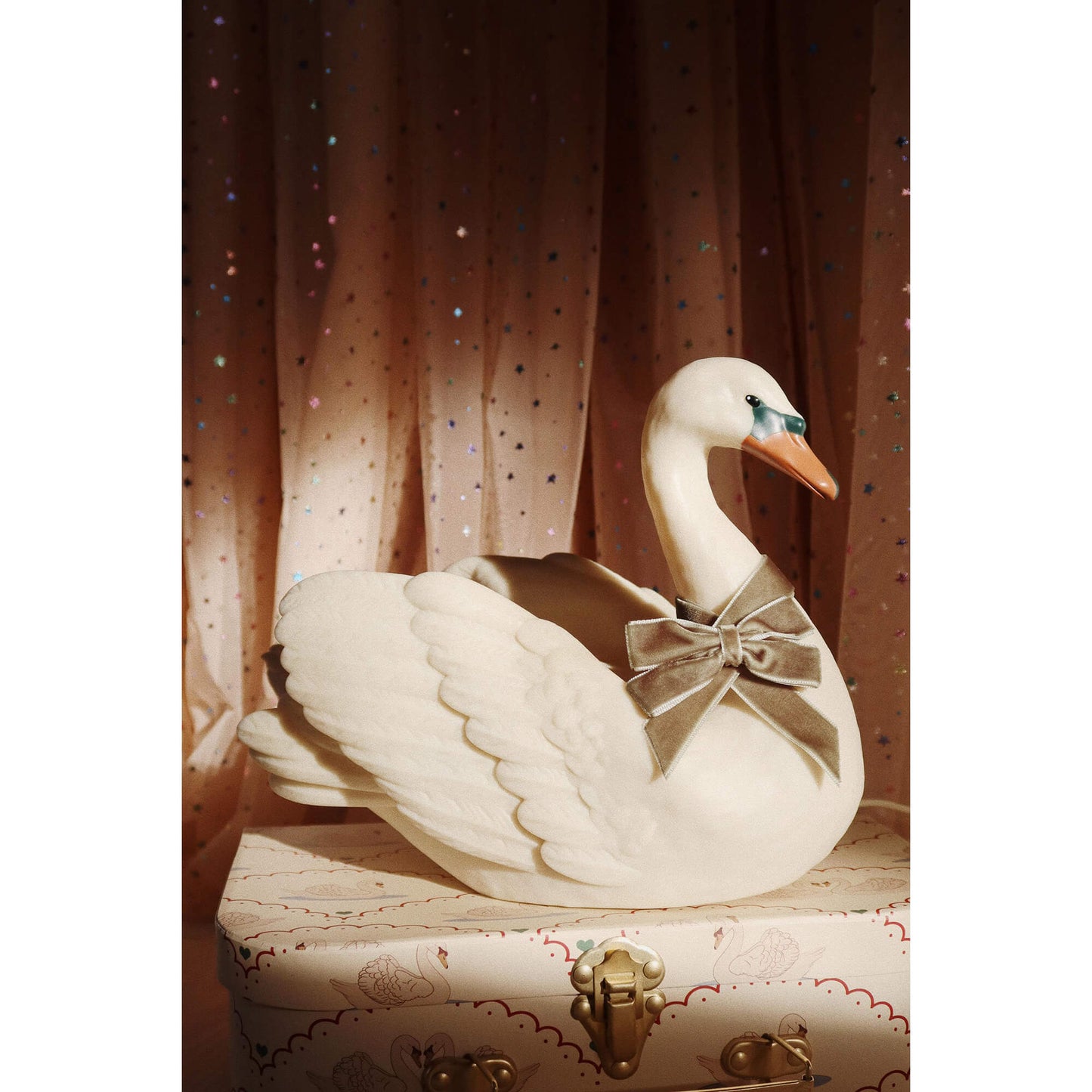 Konges Slojd - Lampe "Swan, Kinderlampe, Nachttischlampe, Nachtlicht