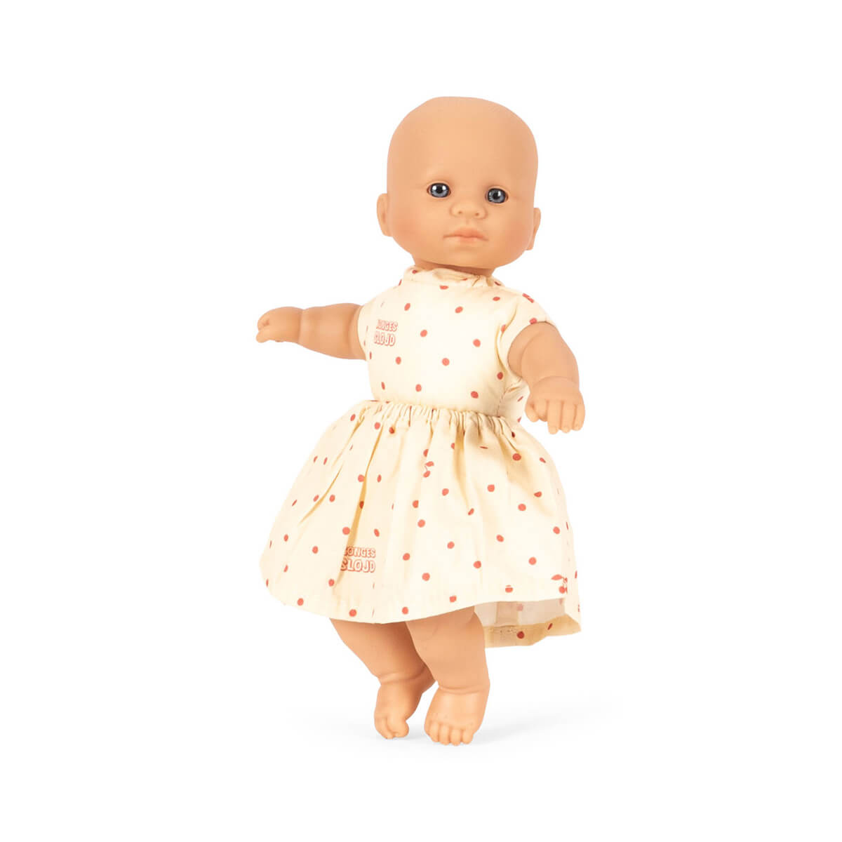 Konges Slojd – Puppe „Mini Doll Cherry Dot“ weich, ab 18 Monaten