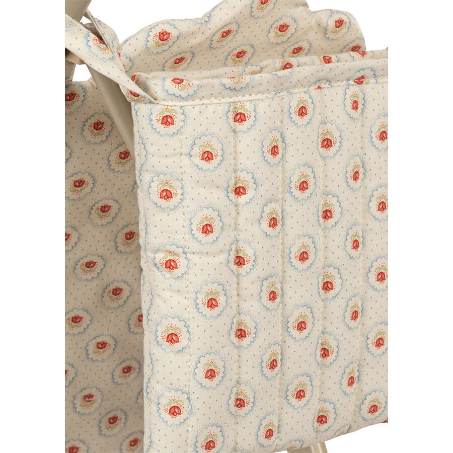 Konges Sløjd - Puppenwagen Kyoto, Bio-Baumwolle, stabiler Kinder Buggy