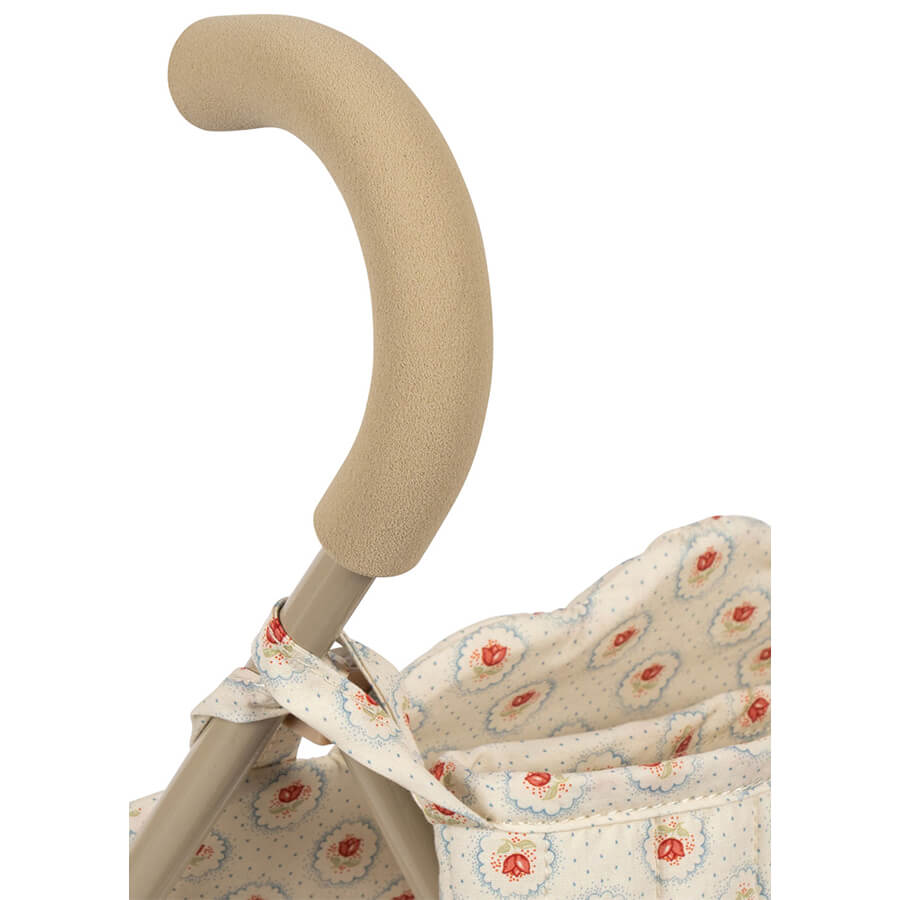 Konges Sløjd - Puppenwagen Kyoto, Bio-Baumwolle, stabiler Kinder Buggy