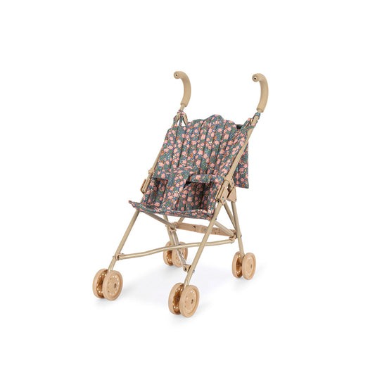 Konges Sløjd - Puppenwagen Kyoto, Bio-Baumwolle, stabiler Kinder Buggy