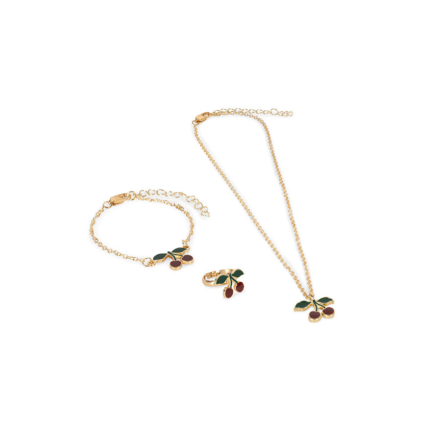 Konges Slojd – Schmuckset „Cherry“ für Kinder