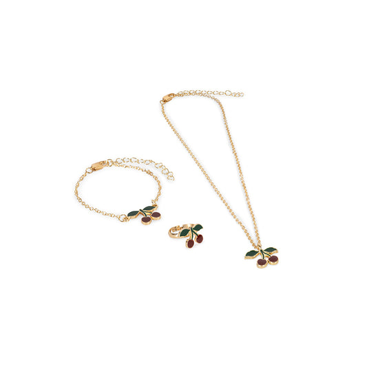 Konges Slojd – Schmuckset „Cherry“ für Kinder