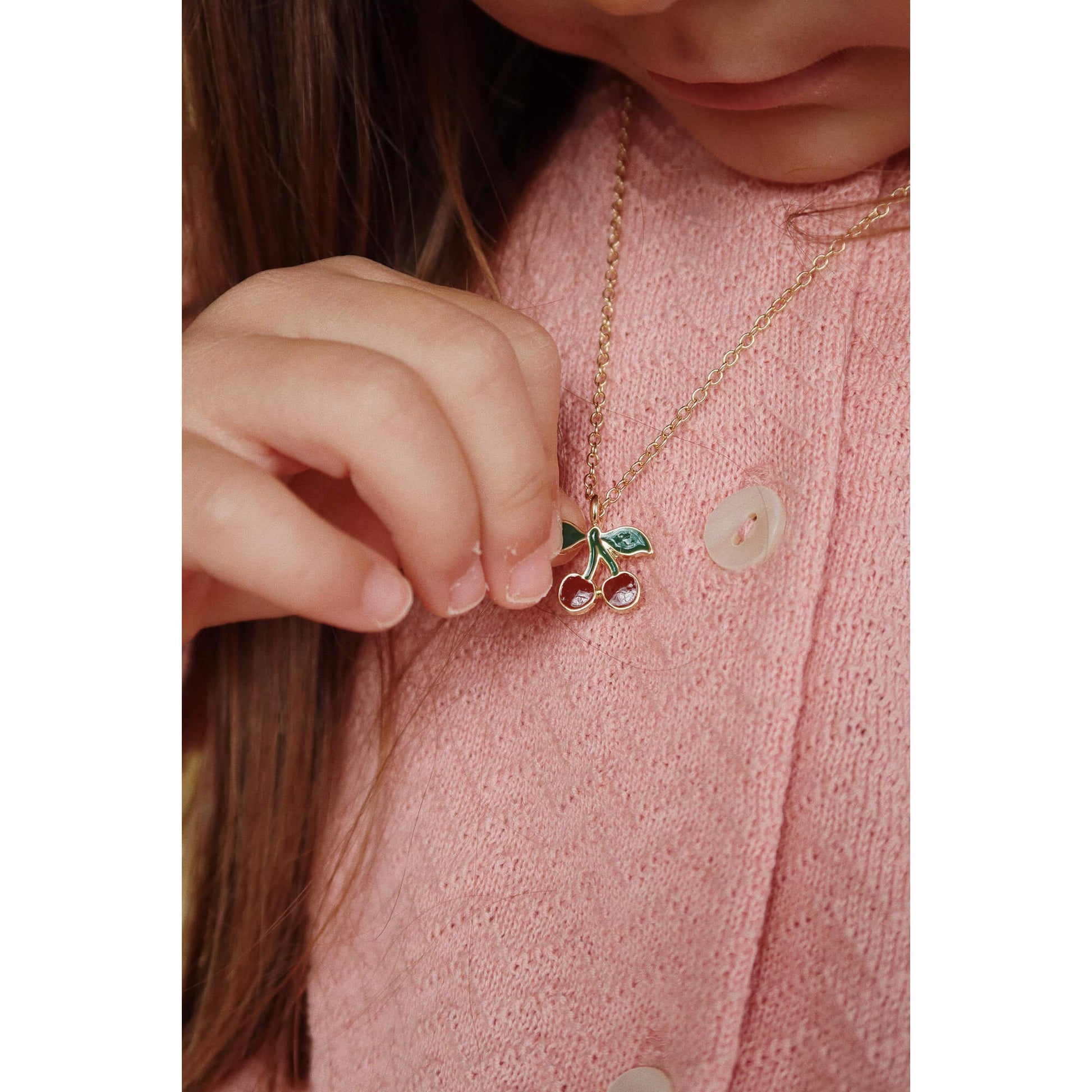 Konges Slojd – Schmuckset „Cherry“ für Kinder