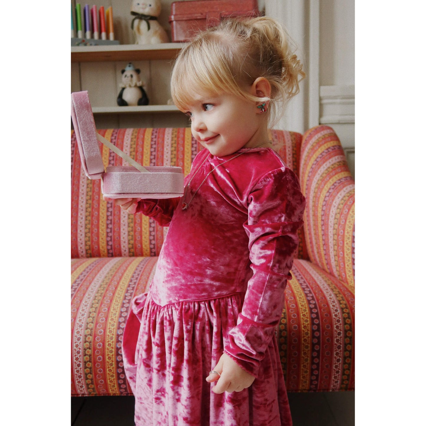 Konges Slojd – Schmuckset „All I Wish For“ mit Samt-Schmuckbox