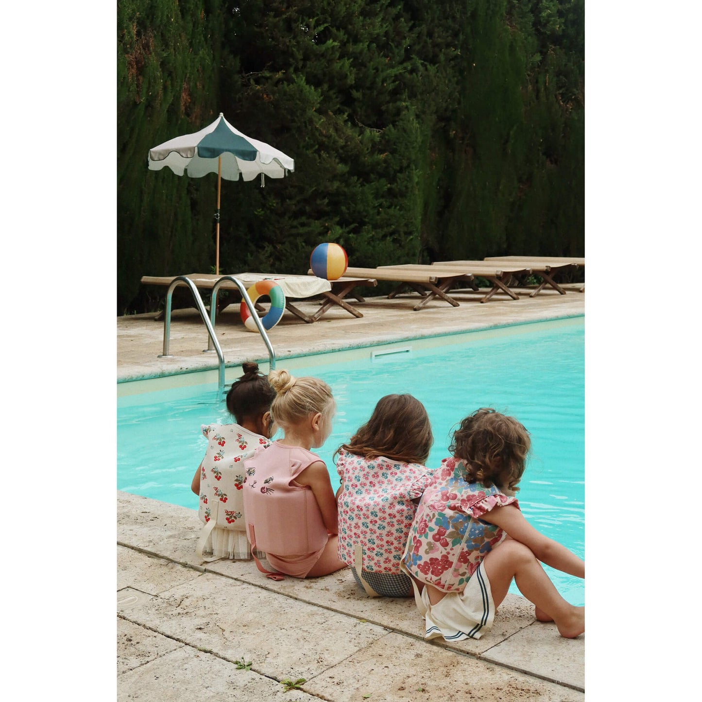 Konges Slojd – Schwimmweste für Kinder "Avery Lumina Rose" 1-6 Jahre