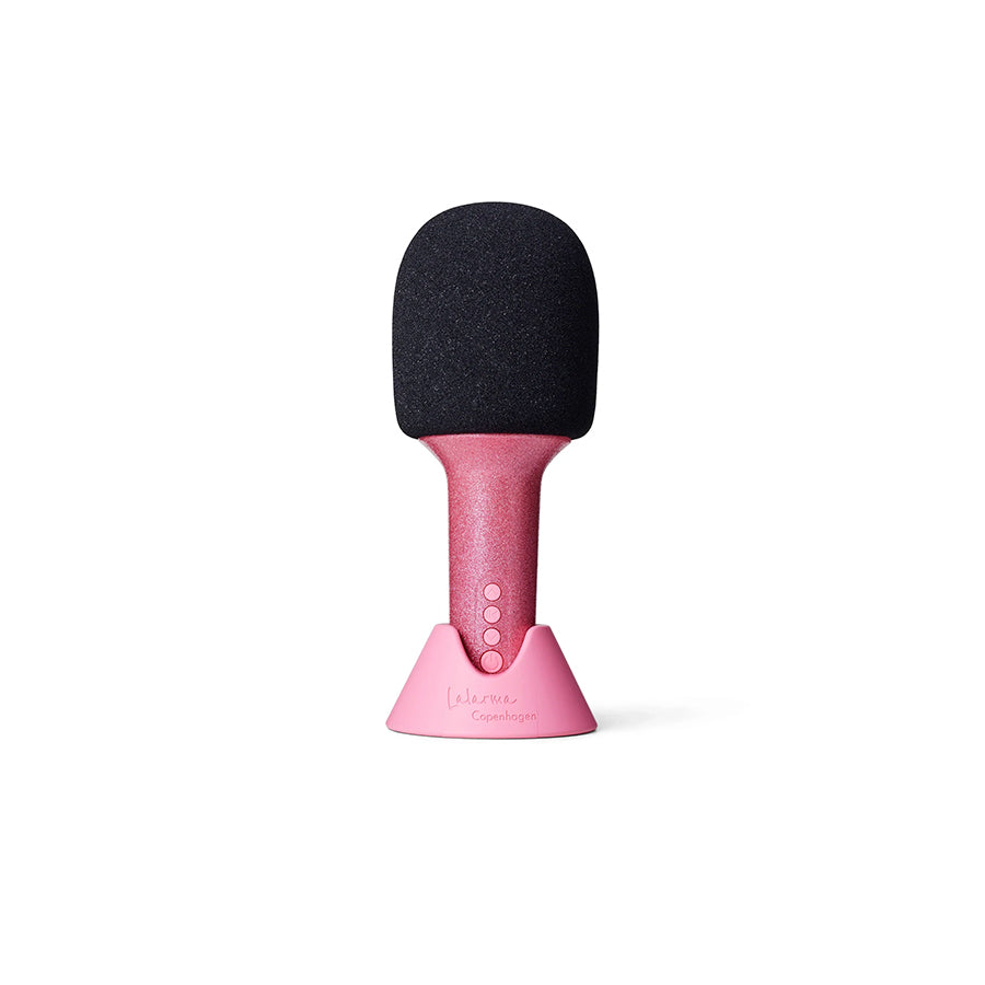 Lalarma – Bluetooth Kinder Mikrofon “Glitter Groove Rose”, Karaoke