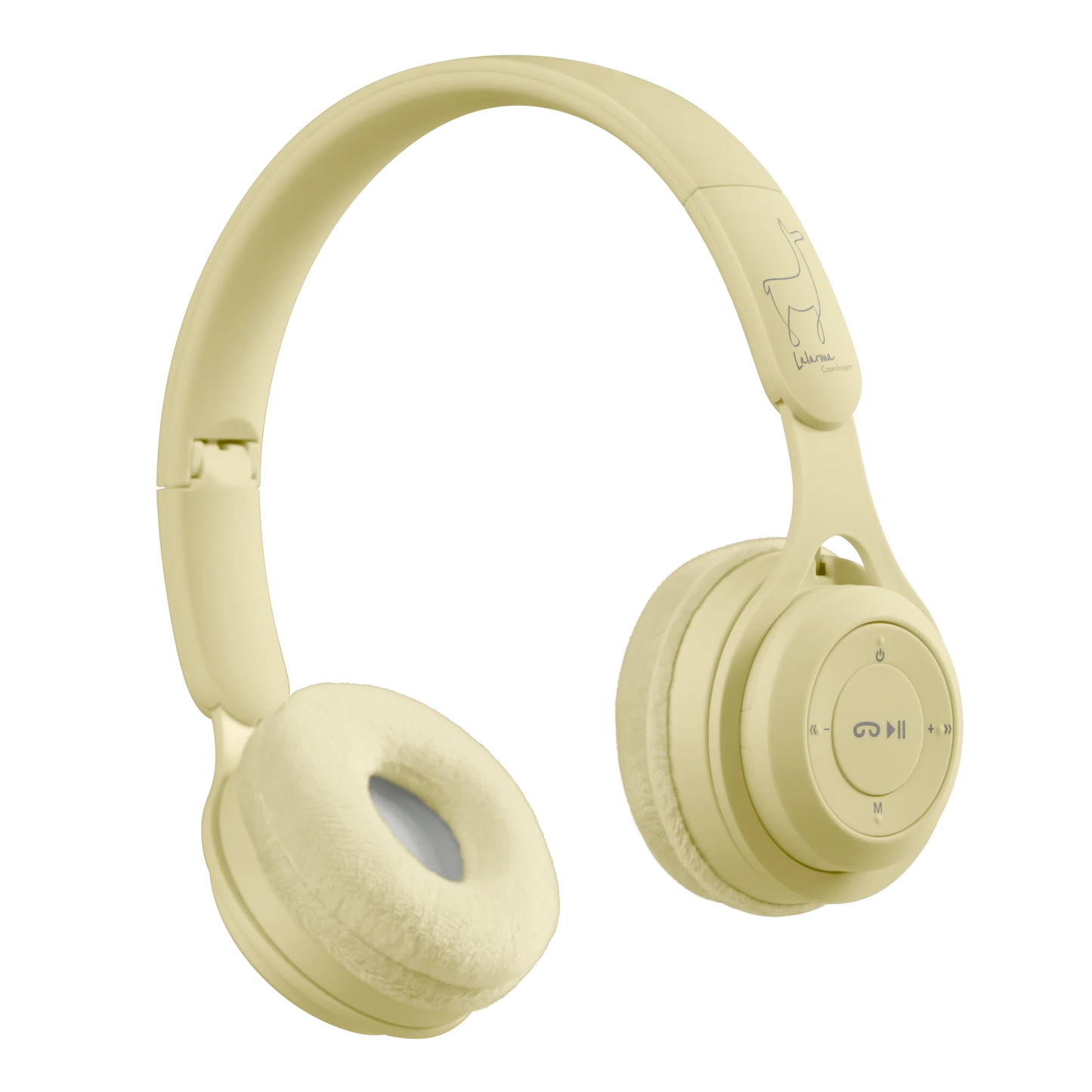 Lalarma - Bluetooth Kopfhörer "Lemoncurd Yellow" für Kinder - Wireless Headset