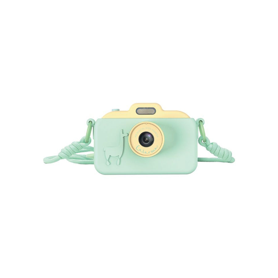 Lalarma – Digitale Kinderkamera Set "Mint" mit Silikonhülle & USB-C