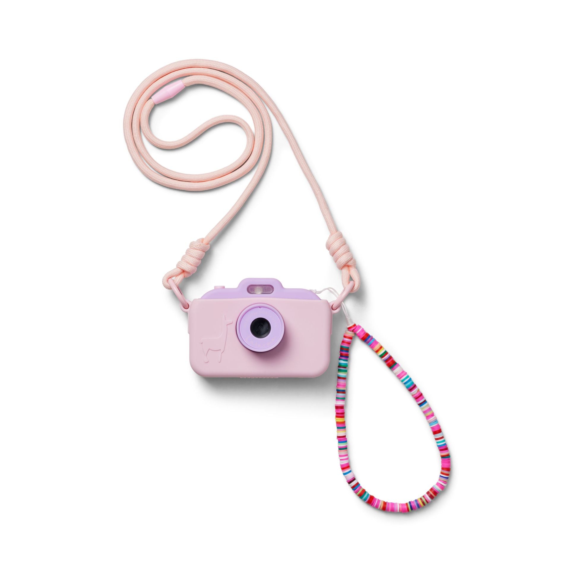 Lalarma – Digitale Kinderkamera Set "Rose" mit Silikonhülle & USB-C