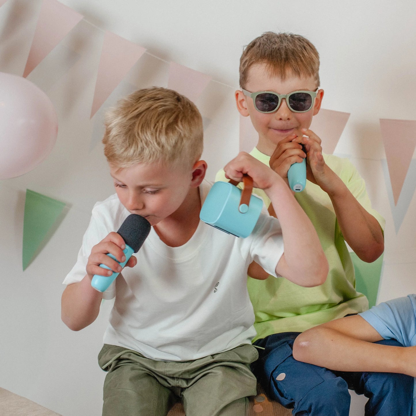 LAUTSPRECHER MIT KABELLOSEM MIKROFON - BLUE