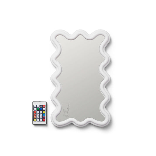 Lalarma – Kinder LED Spiegel “Magic Glow”, 16 Farben und Effekte