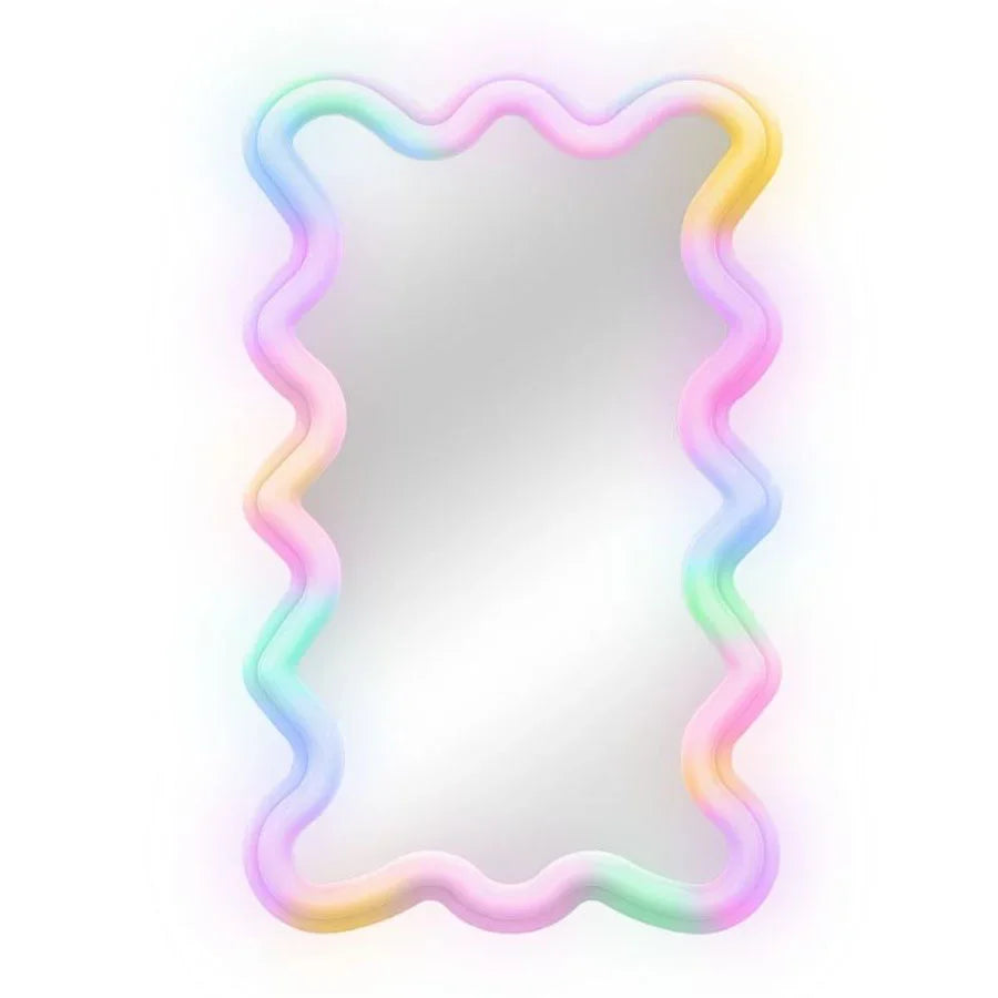 Lalarma – Kinder LED Spiegel “Magic Glow”, 16 Farben und Effekte