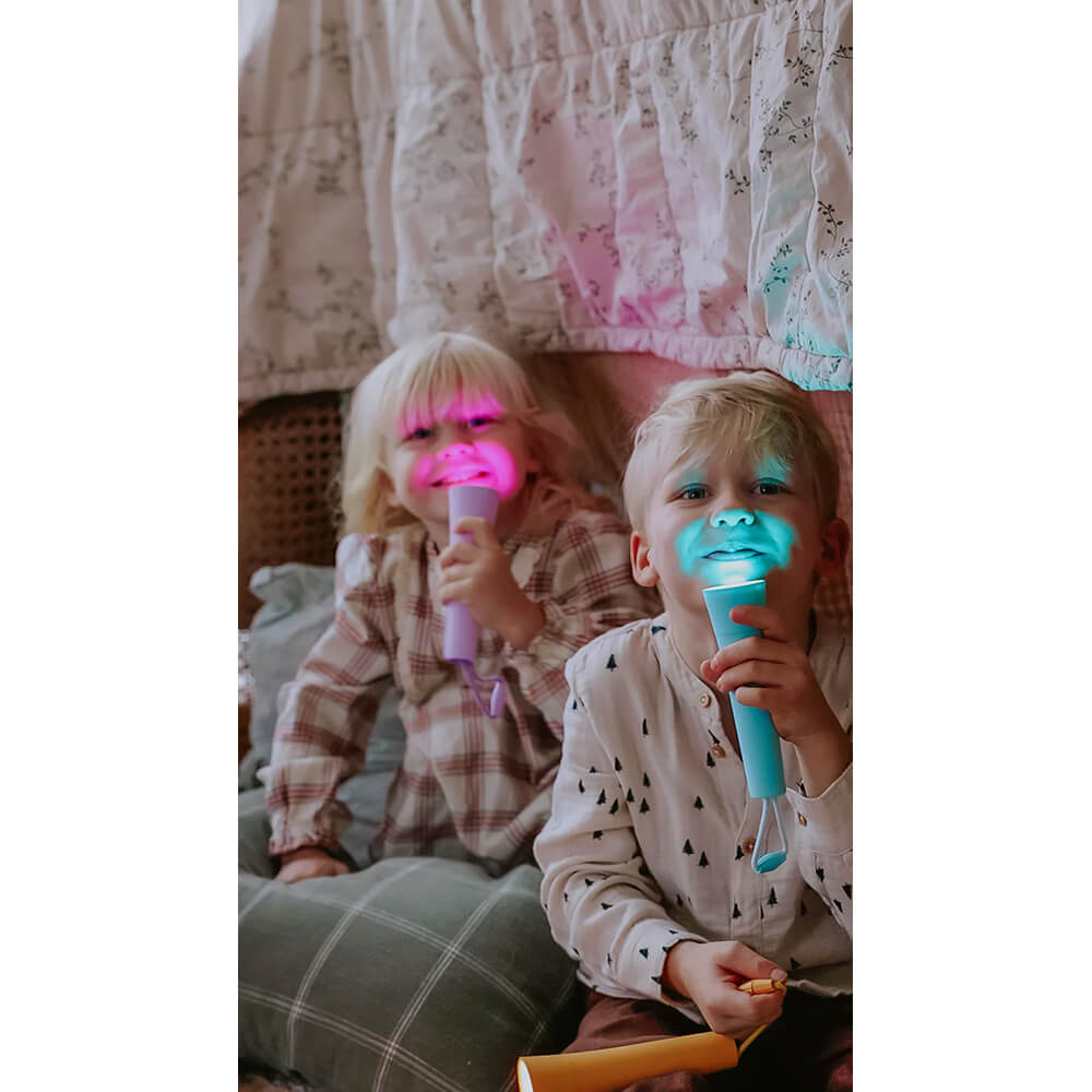 Lalarma – Kinder LED Taschenlampe “Blue”, dimmbar & wiederaufladbar