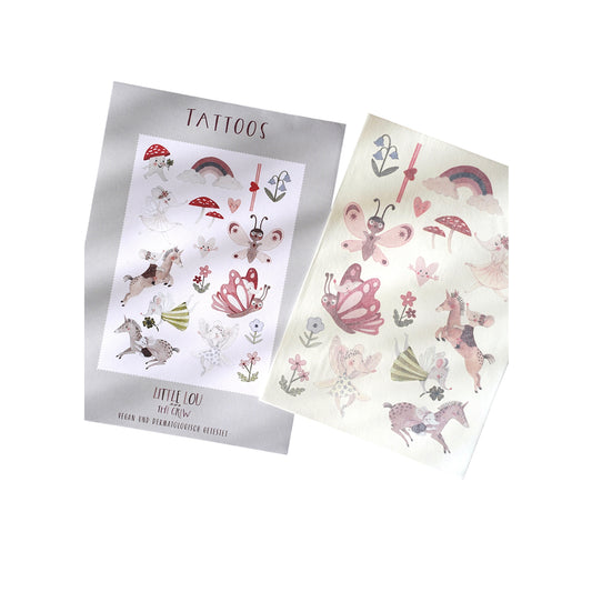 Leo la Douce – Tattoo Set "Feengarten", dermatologisch getestet