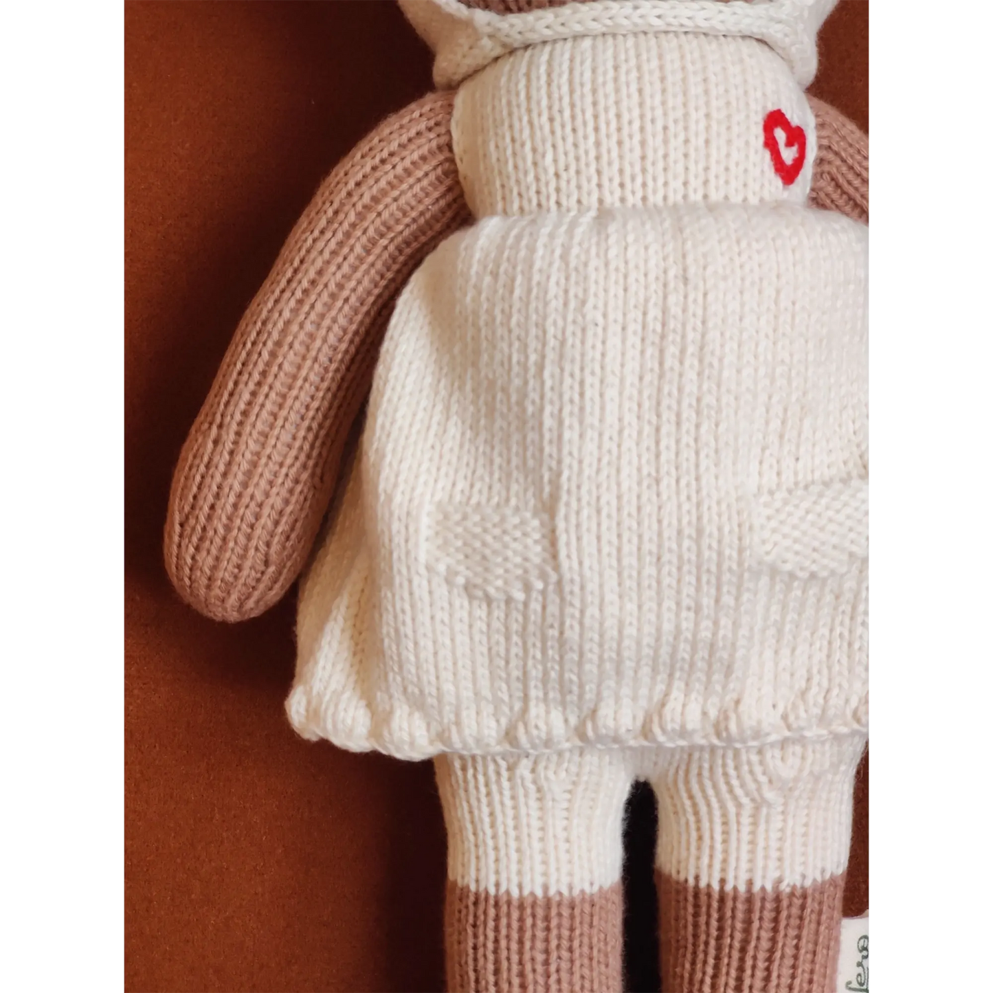Lero Lero – Strickpuppe „Canela“ handgestrickt aus Baumwolle