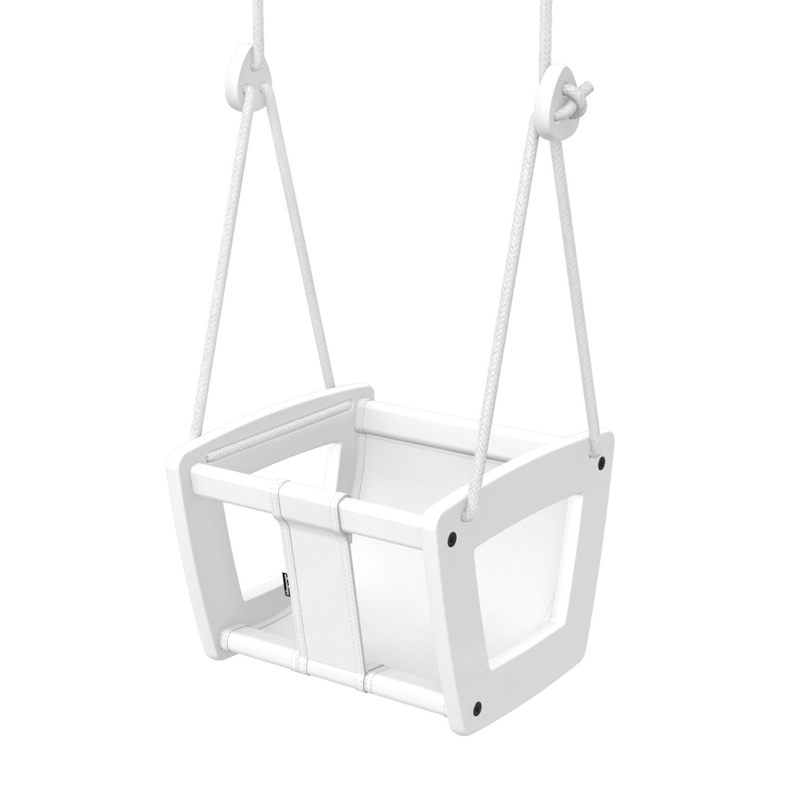 Lillagunga - Babyschaukel "Toddler Birch" Birke Weiss Ab 3 Monaten