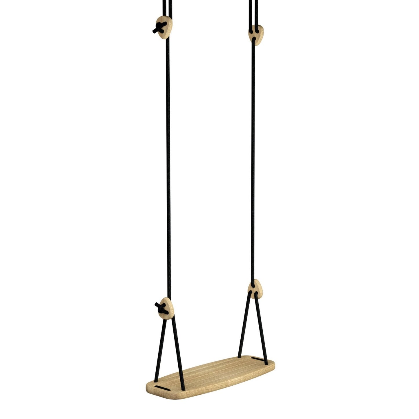Lillagunga - Schaukel "Classic Oak" Eiche/Schwarz Ab 3 Jahren