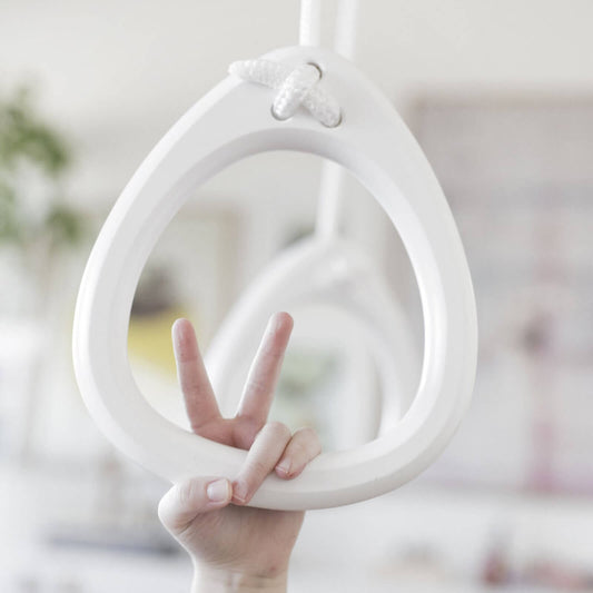 Lillagunga - Turnringe "Rings Birch" Birke Weiss Ab 3 Jahren