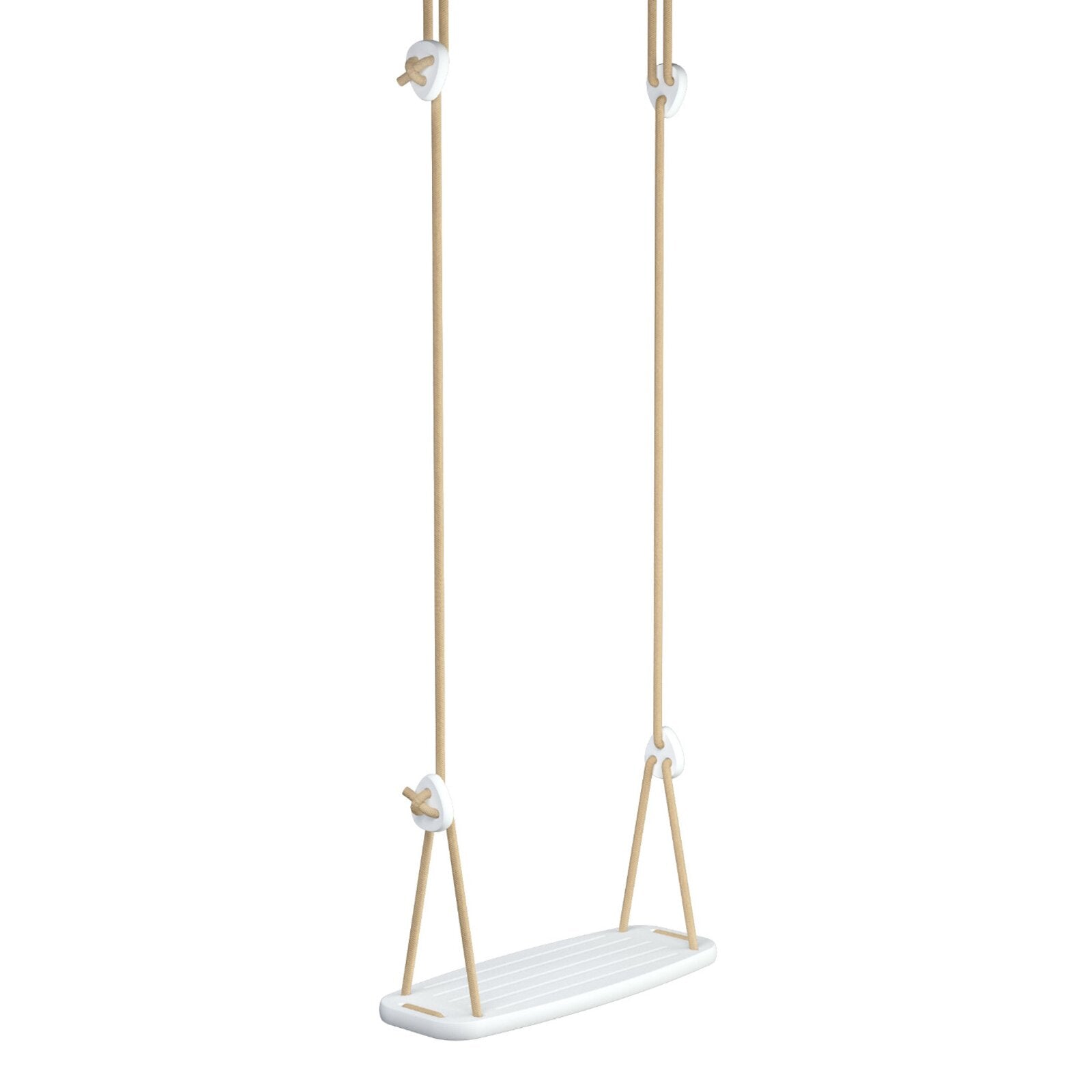 Lillagunga - Schaukel "Classic Irch" Weiss/beige Ab 3 Jahren