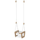 Lillagunga - Babyschaukel "Toddler Oak" Eiche/weiss Ab 3 Monaten