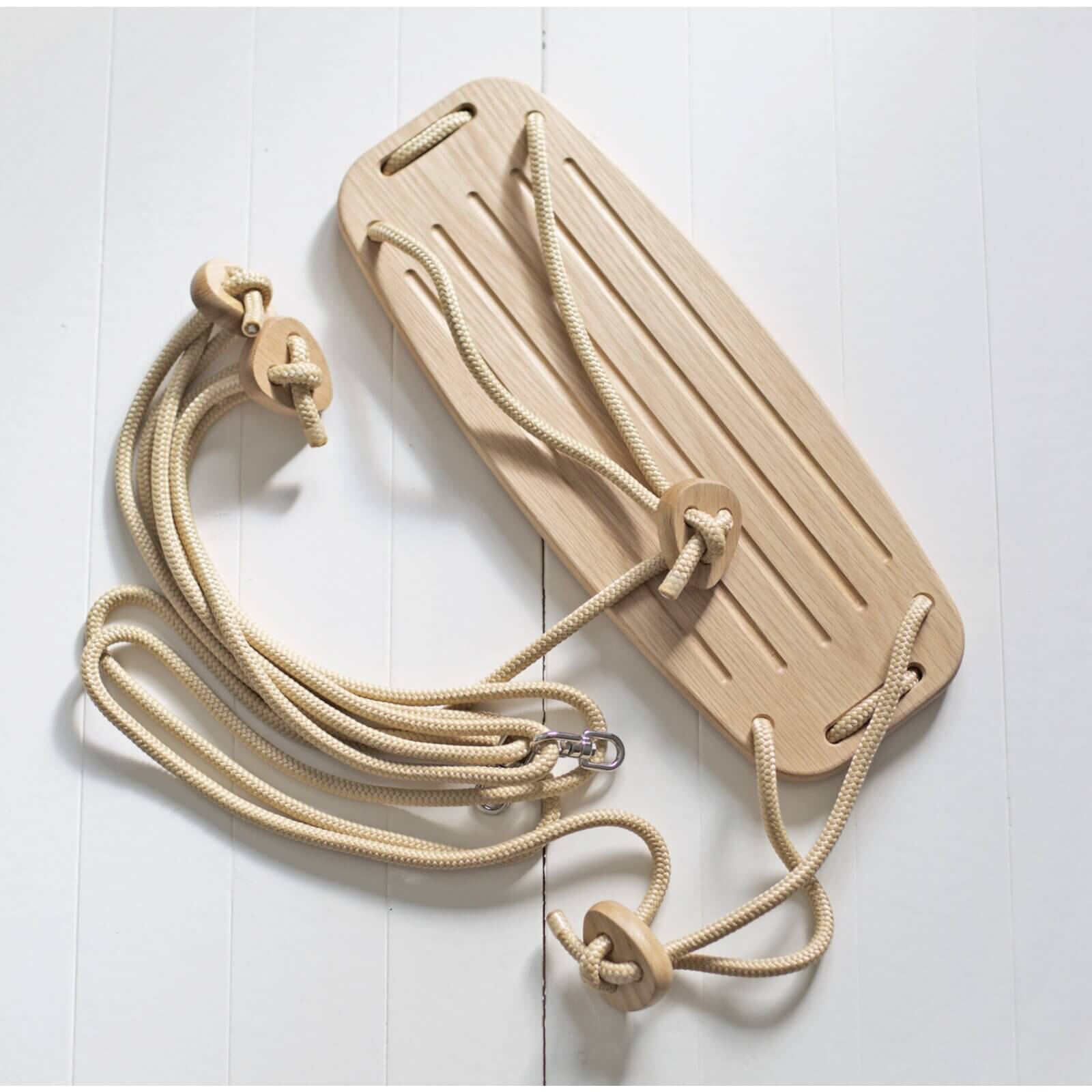 Lillagunga - Schaukel "Classic Oak" Eiche/beige Ab 3 Jahren