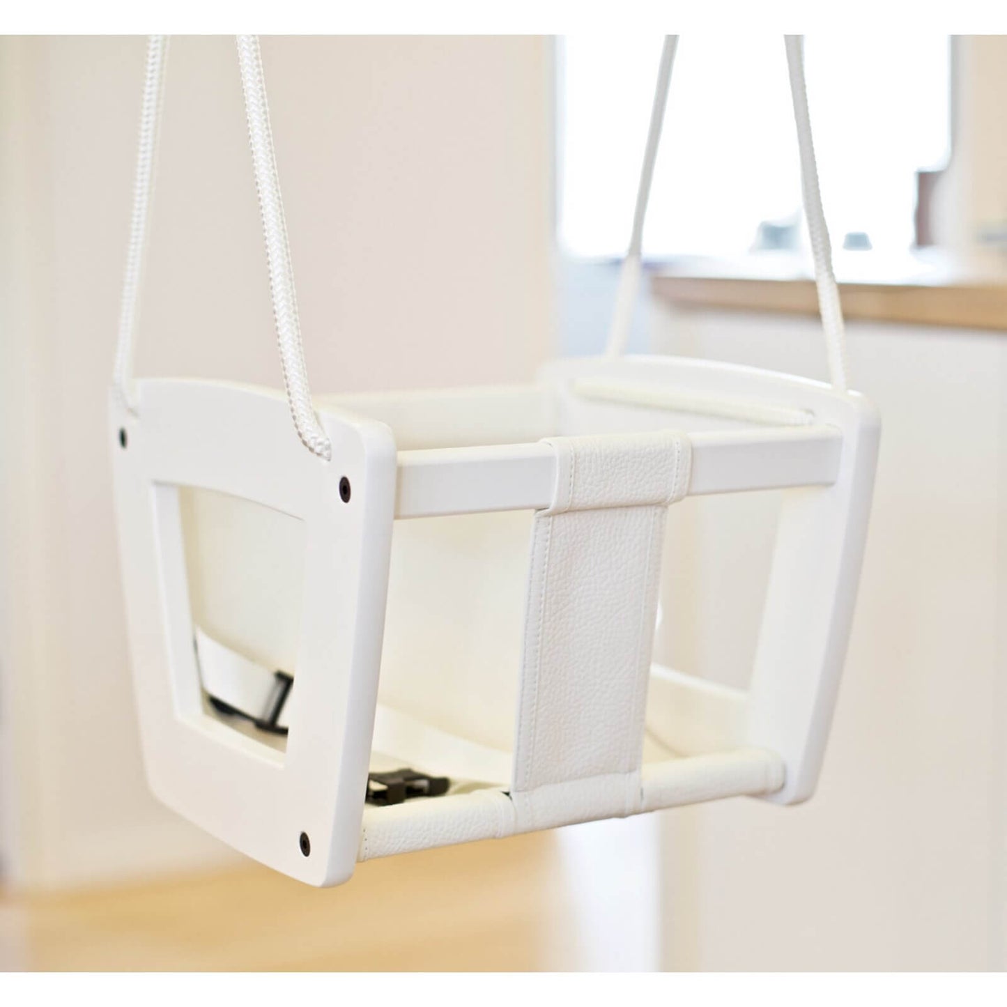 Lillagunga - Babyschaukel "Toddler Birch" Birke Weiss Ab 3 Monaten