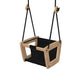Lillagunga – Babyschaukel „Toddler Oak Black“, Natur Schaukel