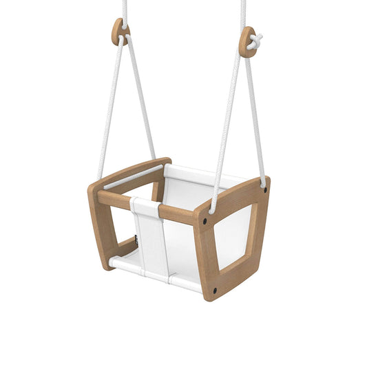Lillagunga – Babyschaukel „Toddler Oak White“, Natur Schaukel