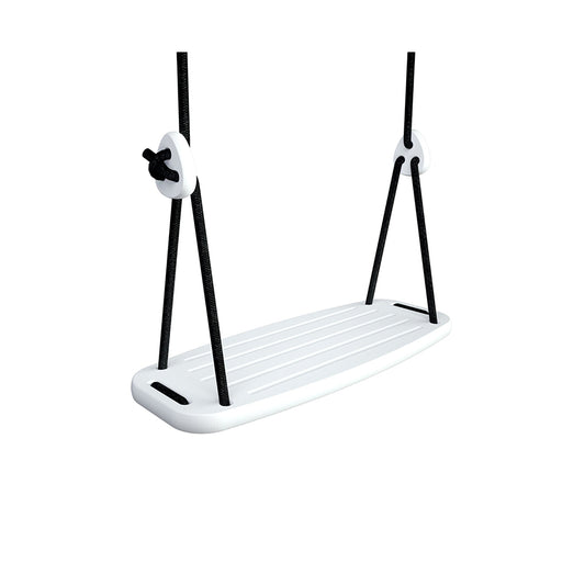 Lillagunga – Kinderschaukel „Classic Birch Black" weiß, Holzschaukel