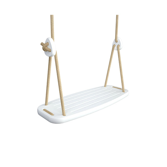 Lillagunga – Kinderschaukel „Classic Birch Beige" weiß, Holzschaukel