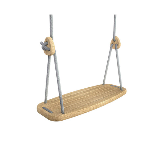 Lillagunga – Kinderschaukel „Classic Oak Grey" Natur, Holzschaukel