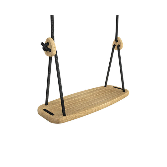 Lillagunga – Kinderschaukel „Classic Oak Black“ Natur, Holzschaukel