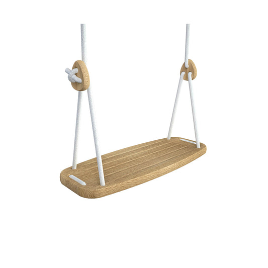 Lillagunga – Kinderschaukel „Classic Oak White“ Natur, Holzschaukel