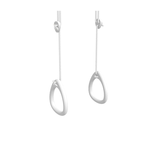 Lillagunga – Turnringe „Rings Birch White“, höhenverstellbare Holzringe