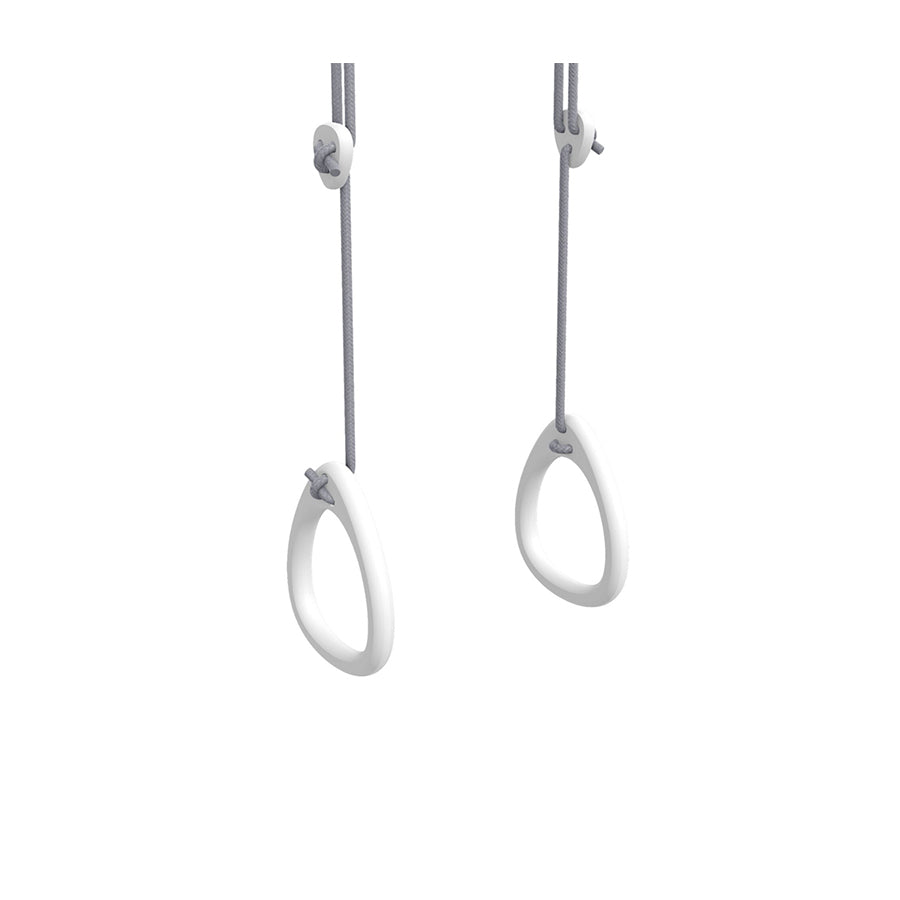 Lillagunga – Turnringe „Rings Birch Grey", höhenverstellbare Holzringe