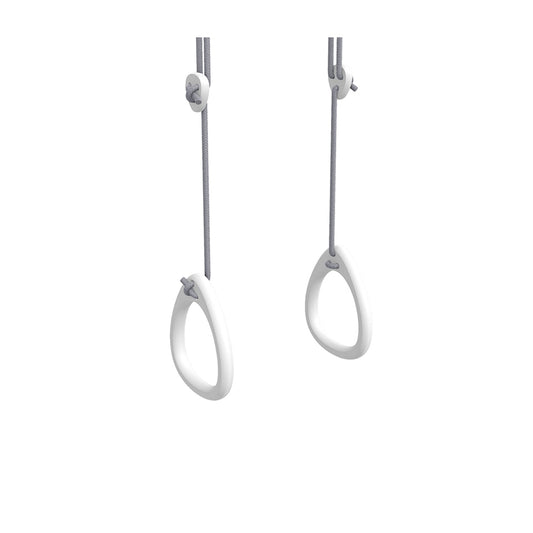 Lillagunga – Turnringe „Rings Birch Grey", höhenverstellbare Holzringe