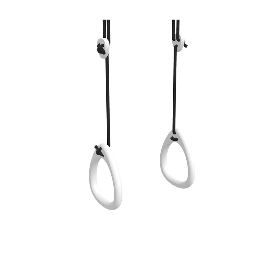 Lillagunga – Turnringe „Rings Birch Black“, höhenverstellbare Holzringe