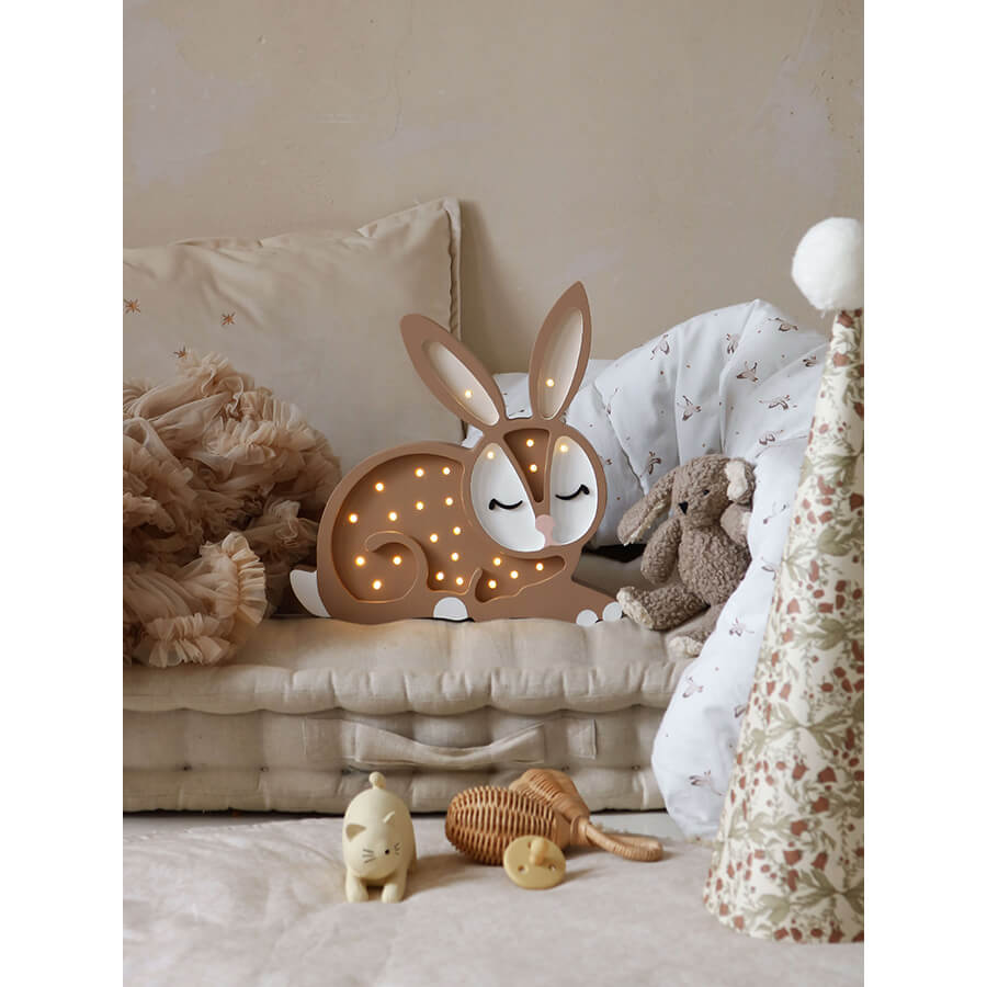 Little Lights - Kinderlampe "Bunny Lamp - Chocolate"