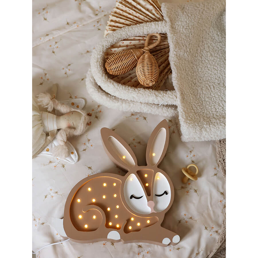 Little Lights - Kinderlampe "Bunny Lamp - Chocolate"