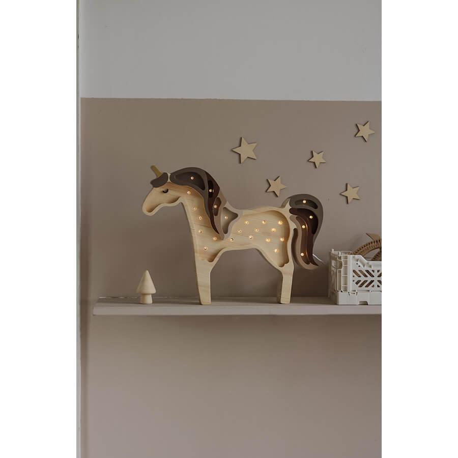 Little Lights - Kinderlampe "Unicorn Lamp - Cappuccino"