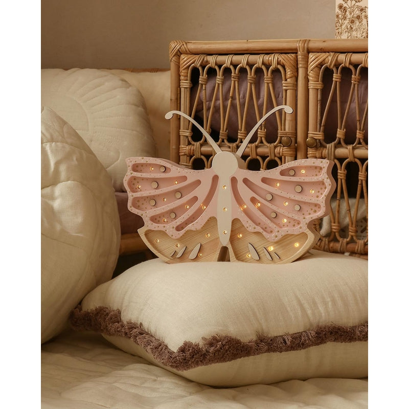Little Lights - Kinderlampe "Butterfly Lamp - Strawberry Cream"