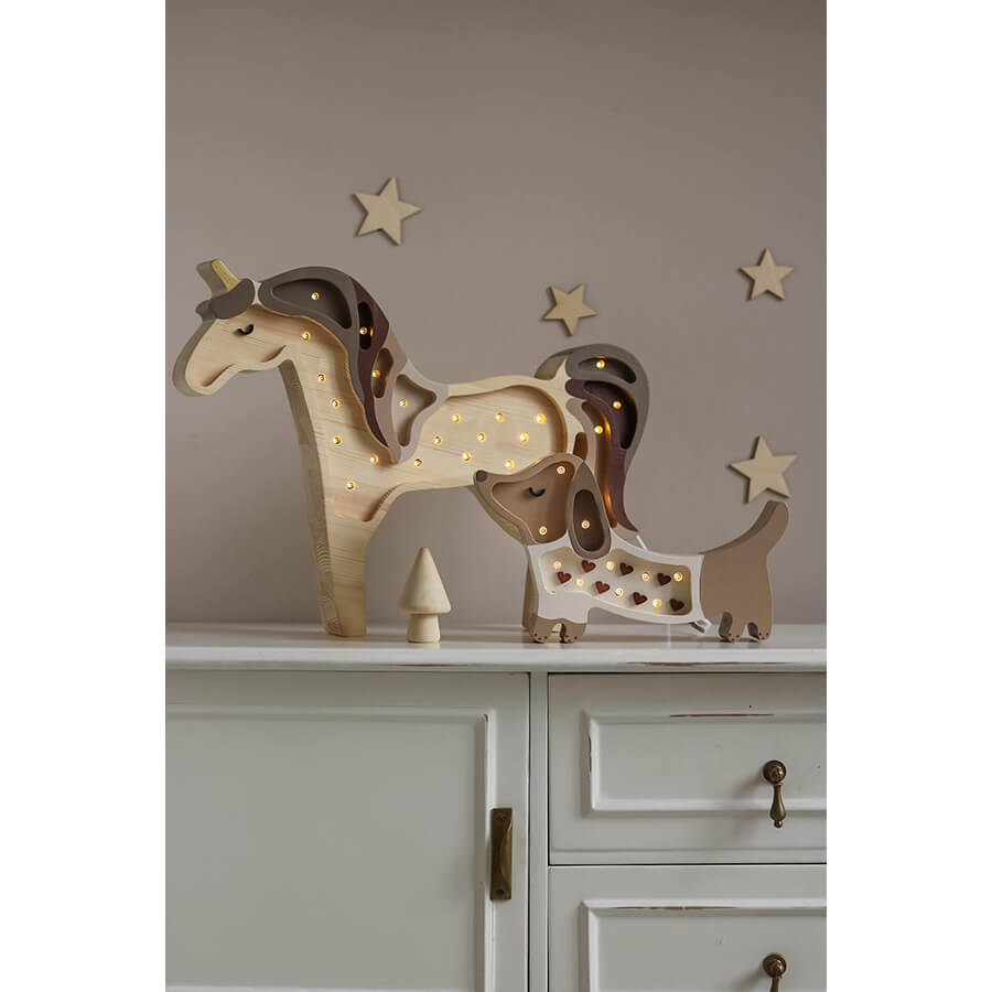 Little Lights - Kinderlampe "Unicorn Lamp - Cappuccino"