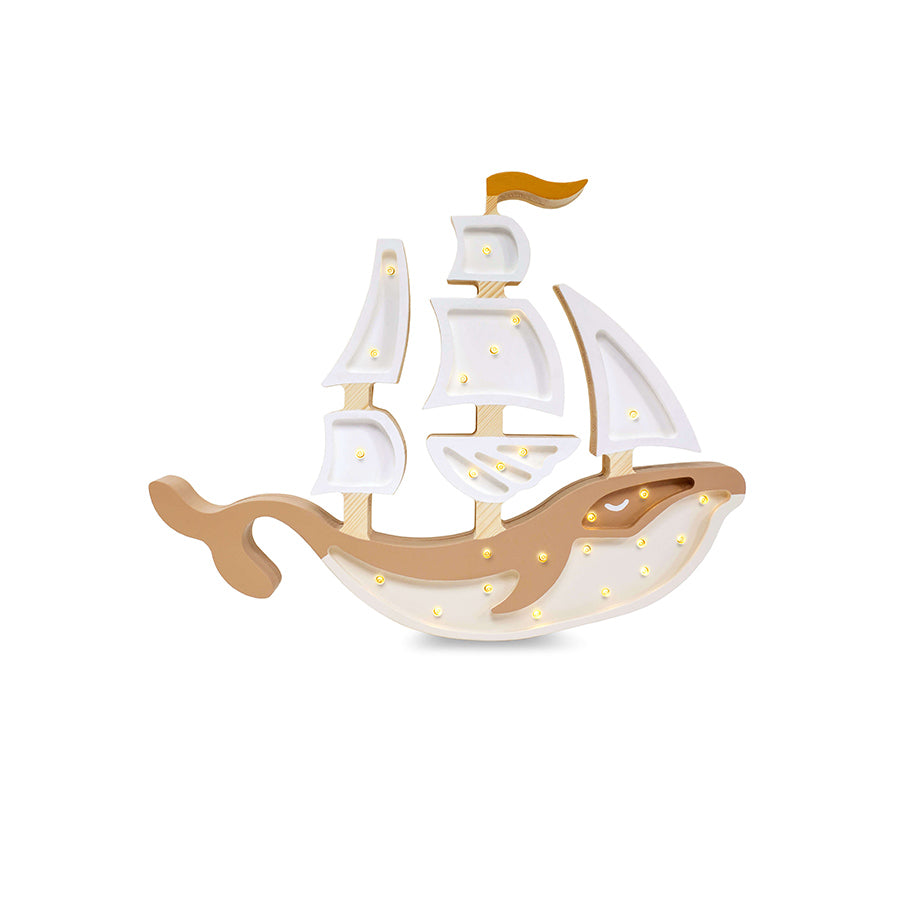 Little Lights - Kinderlampe "Ship Lamp - Pirate Brown"